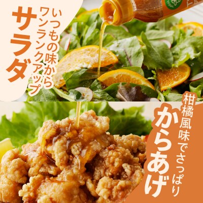 TSUNO DRESSINGはるみみかん計1本 ドレッシング サラダ 柑橘_T043-0011