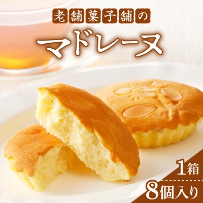 【2週間以内発送】老舗菓子舗のマドレーヌ計8個 焼き菓子 スイーツ 洋菓子_T035-0011