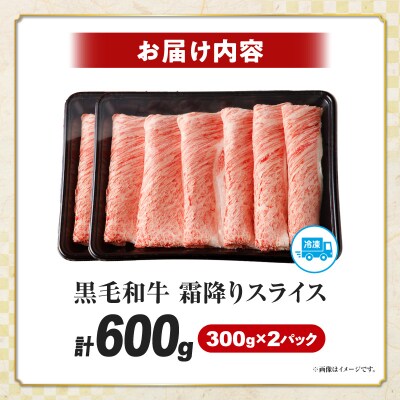 生産者応援≪4等級以上≫宮崎県産黒毛和牛霜降り肩ローススライス(計600g) 肉_T030-1903