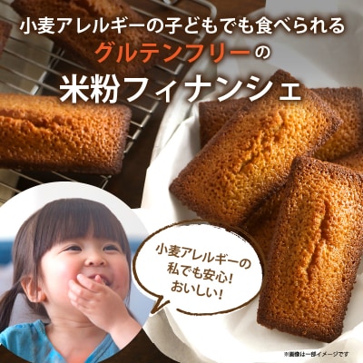 ≪グルテンフリー≫米粉のフィナンシェ(計10個)_T038-0071