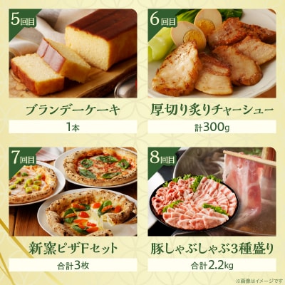 ≪12か月お楽しみ定期便≫都農町定期便(松) 肉 加工品 デザート 国産_T999-0102