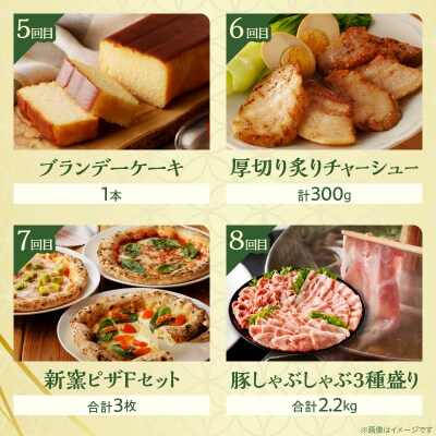 ≪12か月お楽しみ定期便≫都農町定期便(松) 肉 加工品 デザート 国産_T999-0103