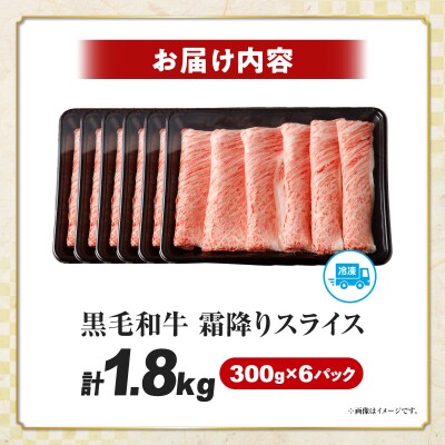 生産者応援≪4等級以上≫宮崎県産黒毛和牛霜降り肩ローススライス(計1.8kg)_T030-1923
