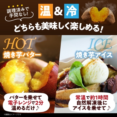 生産者応援【期間・数量限定】冷やし焼き芋(安納芋・紅はるか) 合計2.5kg_T016-005-ZO