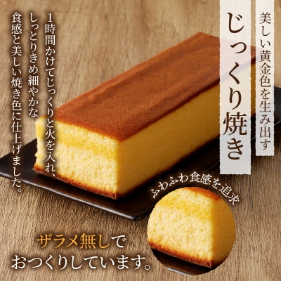 【2週間以内発送】老舗菓子舗のカステラ「計3個・個包装」 お菓子 スイーツ 和菓子_T035-012