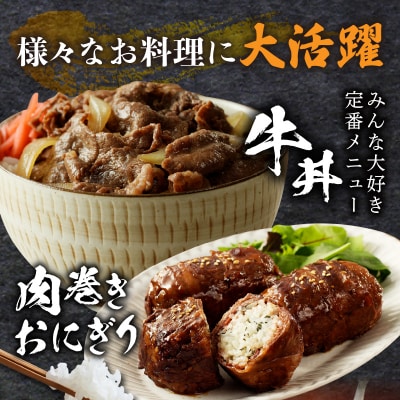 【2週間以内発送】月数量限定≪訳あり≫黒毛和牛切り落とし(計500g)肉 牛 牛肉_T025-037