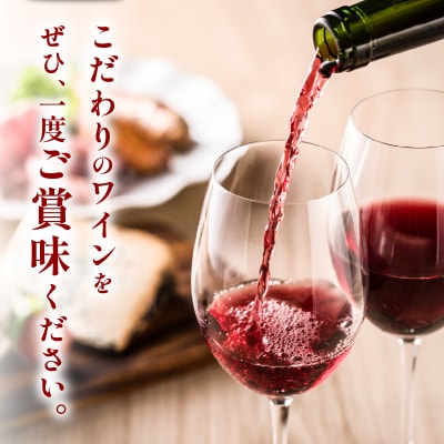 都農ワイン赤・ロゼ(辛口・甘口)2本セット 酒 飲料_T014-035