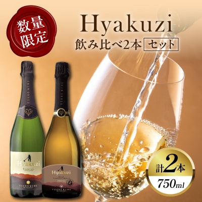【期間・数量限定】Hyakuzi飲み比べ2本セット 酒 飲料 国産_T014-036