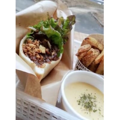 キャンプ場での朝ごはん♪　ふれあい朝食ご利用券　(4セット)