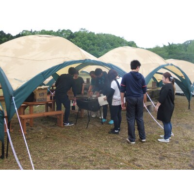 城里町アツマーレBBQ場　ファミリーBBQ食材セットご利用券(約4人前)