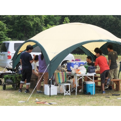 城里町アツマーレBBQ場　ファミリーBBQ食材セットご利用券(約4人前)