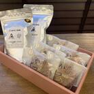 珈琲豆2種とかつどら5個【オリジナルブレンド/城里町ブレンド/白あん】