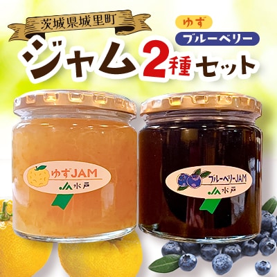 ジャム2種セット【ゆず・ブルーベリー】