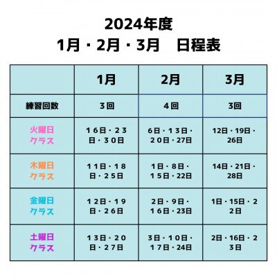 ホロルの湯　キッズスイミング教室　2024年1月・2月・3月分(3か月分)計10回　受講チケット