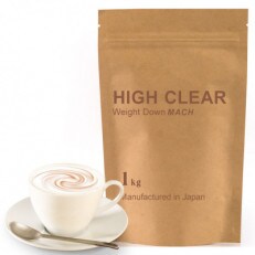 HIGH CLEAR ウェイトダウンマッハプロテイン 1kg(約40回分) 本格カフェオレ味
