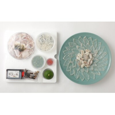 ふぐ刺もポン酢もこだわり満載★光 頑固親父のこだわりふぐセット(6人前)