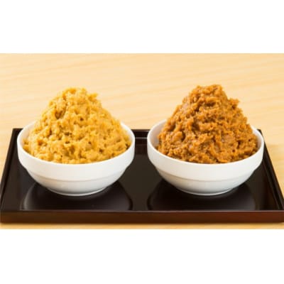 樽から生詰め!「カニ印手詰め味噌(白・赤)」計3kgセット
