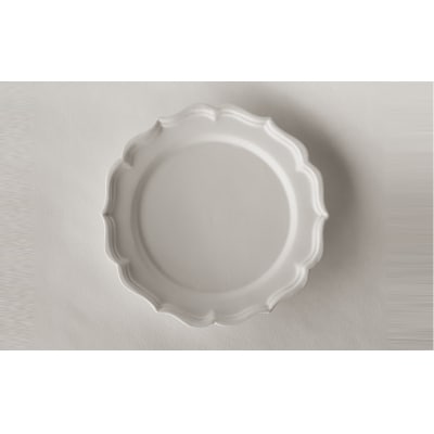 〔臼杵焼〕稜花リム皿(L)【2枚セット】