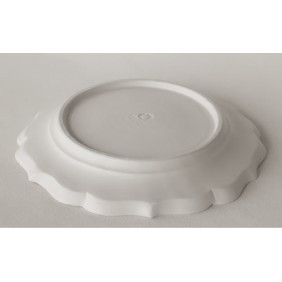 〔臼杵焼〕稜花リム皿(L)【2枚セット】