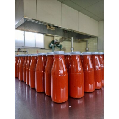 採れたて完熟トマトで作った「トマトケチャップ」(3本)