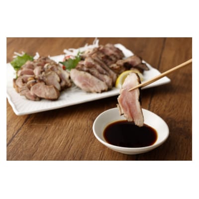 一度食べたら、ヤ・ミ・ツ・キ♪味わい鶏たたき(計800g)特製しょうゆタレ付