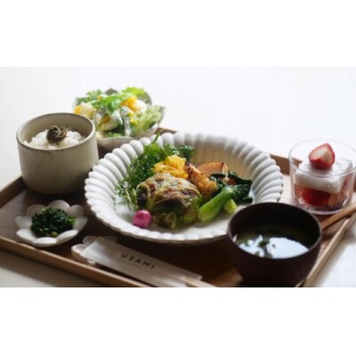 【1名様ご招待券】臼杵焼豆皿づくりとほんまもん野菜ランチ体験