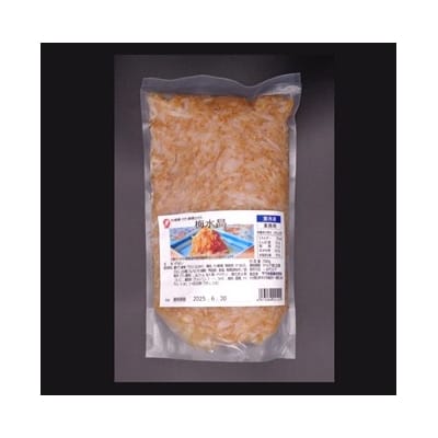 *梅水晶*居酒屋の定番、サメ軟骨と梅肉を和えたおつまみ