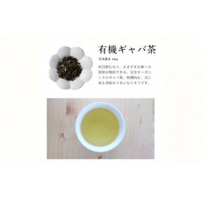 美味しく健康的にお茶を楽しみたいならコレ!有機GABA茶(50g×3袋)
