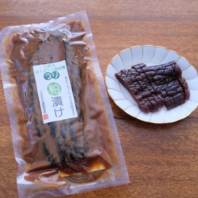特別純米酒「一の井手」と久家本店の酒粕で漬けた「うりの粕漬け」セット