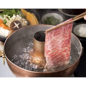 ろんぢんしゃぶしゃぶ　A4、A5等級島根県産黒毛和牛ウデ肉