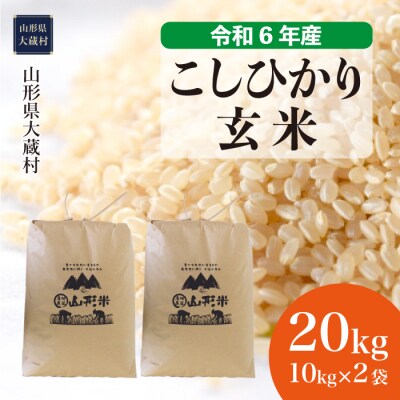 令和6年産 新米 コシヒカリ 玄米20kg (令和6年産新米<令和6年 令和6年産 新米 コシヒカリ 玄米20kg (令和6年産新米<令和6年