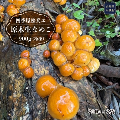 四季屋松兵エ　原木生なめこ 900g (冷凍) 