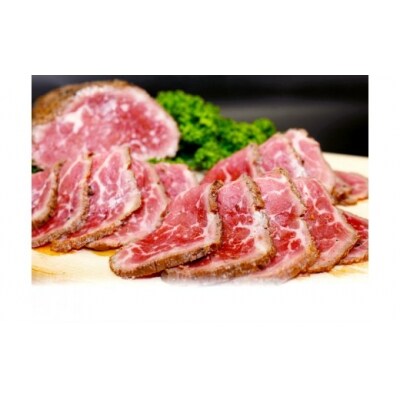 秦野市産足柄牛ローストビーフ(450g)とハンバーグ(150g×4個)セット
