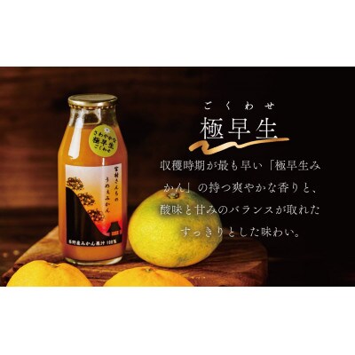 秦野産みかんストレートジュース(6本)