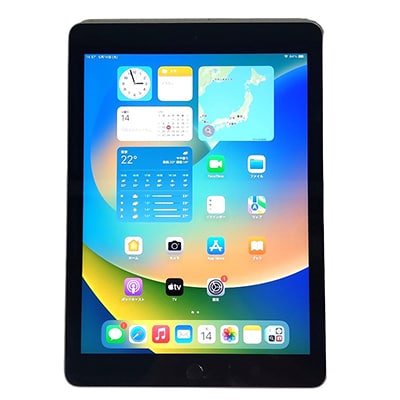 iPad 5 スペースグレー Wi-Fiモデル 再生タブレット　