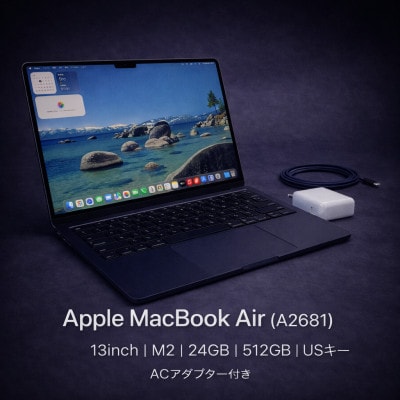 MacBook Air 13 M2 / 24G / 512G|★美品・整備済