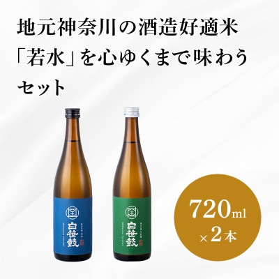 地元神奈川の酒造好適米「若水」 を心ゆくまで味わうセット