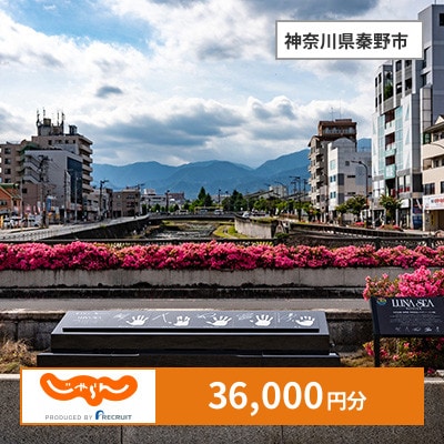 【じゃらんふるさと納税クーポン】 神奈川県秦野市でつかえる36,000円 クーポン