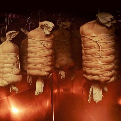 【2024年7月上旬発送】ハム・焼豚セット〈2種560g〉H-2-k