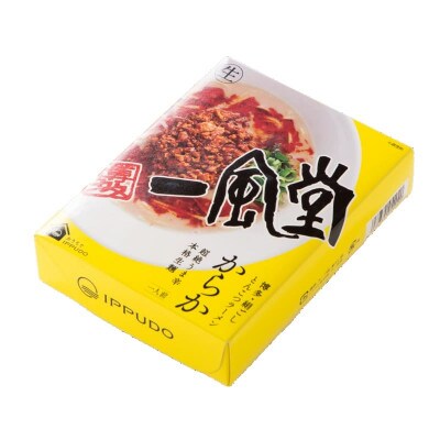 博多一風堂 豚骨ラーメン からか1食×2箱 とんこつ博多細麺