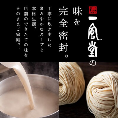 【毎月定期便】一風堂 豚骨ラーメン からか 1食×5箱 とんこつ博多細麺(からか味噌、辣油付)全6回
