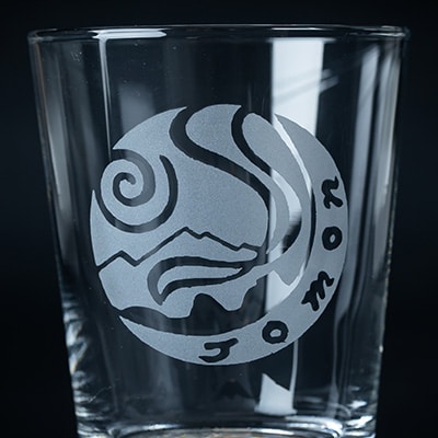 未来に届ける贈り物　JOMON　焼酎・ロックグラス(中)2個セット/箱入り　K-9