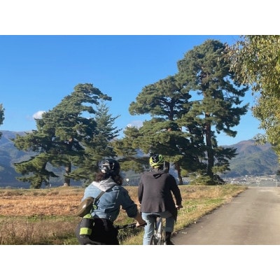 里山サイクリング一日ガイドツアー　ランチ&レンタルバイク込　1日プラン×3回　1名様