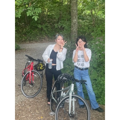 里山サイクリング一日ガイドツアー　ランチ&レンタルバイク込　1日プラン×3回　1名様