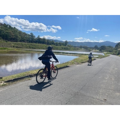 里山サイクリング一日ガイドツアー　ランチ&レンタルバイク込　1日プラン×3回　1名様