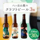 八ヶ岳山麓のクラフトビール　3種飲み比べ30本セット(冬季限定黒ビール入り)