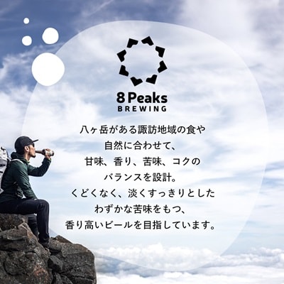 八ヶ岳山麓のクラフトビール　飲み比べ6本セット　【ギフトに】【飲み比べ】