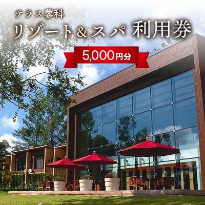 テラス蓼科リゾート&スパ　5,000円利用券×1枚