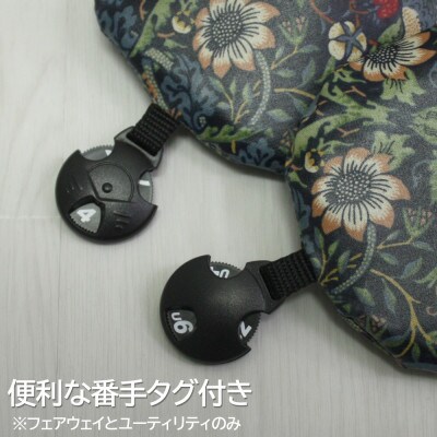 【はっ水・防汚】ゴルフヘッドカバー3点セット いちご泥棒(赤)Fabric by ベストオブモリス