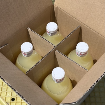 八ヶ岳の麓 信州蓼科高原産 りんごジュース(果汁100%)1000ml×6本